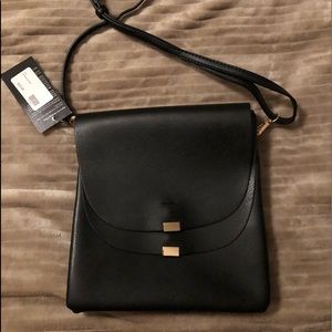 Black crossbody purse